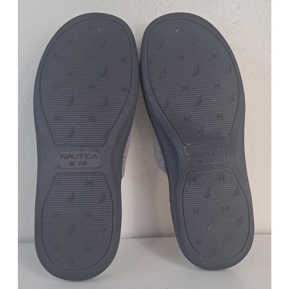 Nautica Eldridge Valentine Mule Slippers US Women's Size 7-8 Gray Open Toe - Picture 7 of 7
